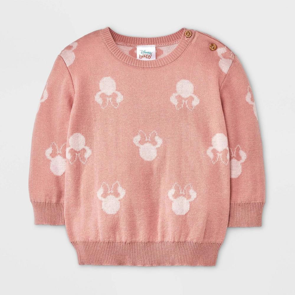 Baby Girls' Disney Mickey Mouse & Friends Pullover Sweater | Disney | 6/9M